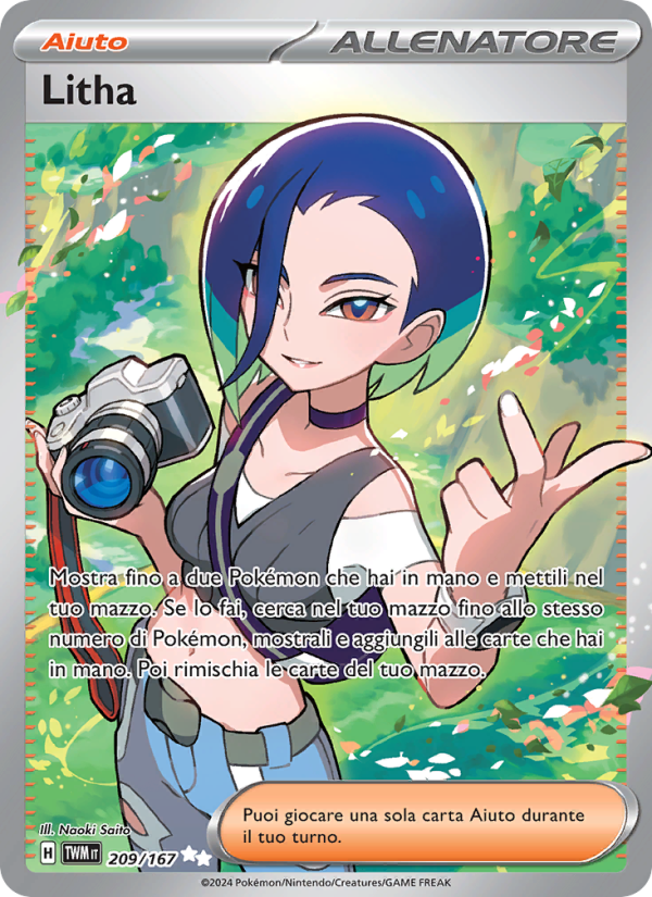 Litha 209/226 — Twilight Masquerade (Italian Pokémon TCG card)