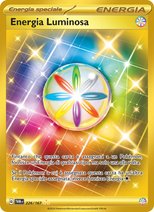Energia Luminosa 226/226 — Twilight Masquerade (Italian Pokémon TCG card)