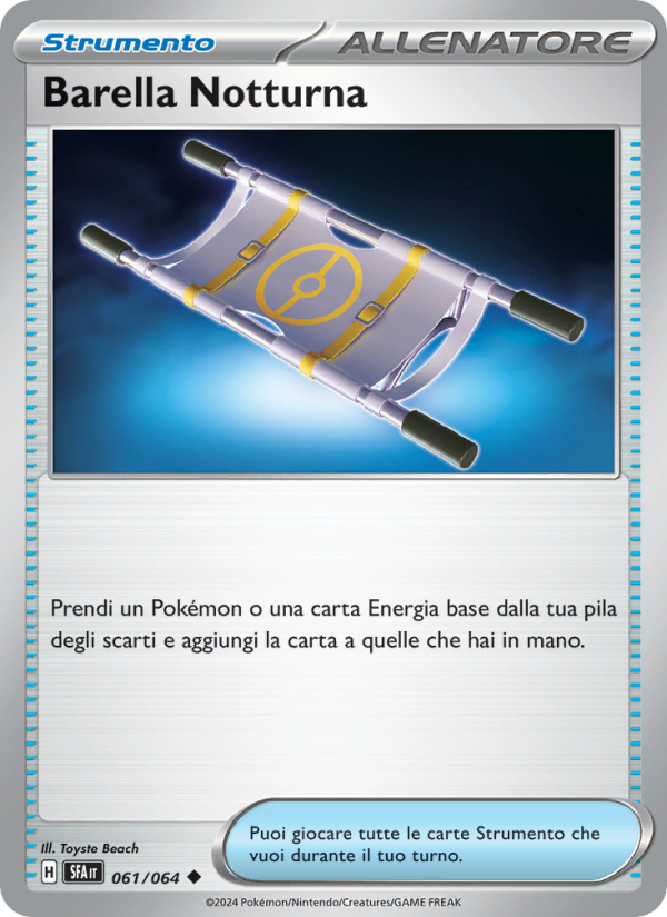 Barella Notturna 061/99 — Shrouded Fable (Italian Pokémon TCG card)