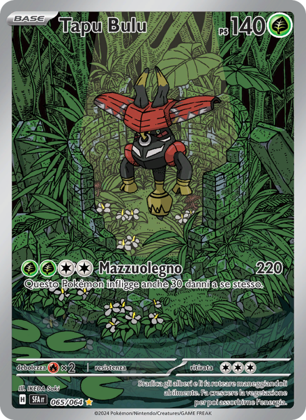 Tapu Bulu 065/99 — Shrouded Fable (Italian Pokémon TCG card)