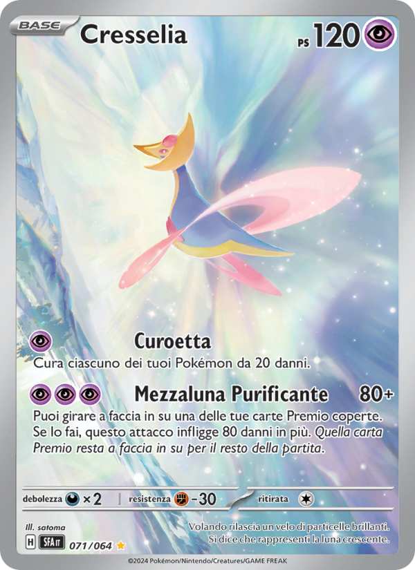 Cresselia 071/99 — Shrouded Fable (Italian Pokémon TCG card)