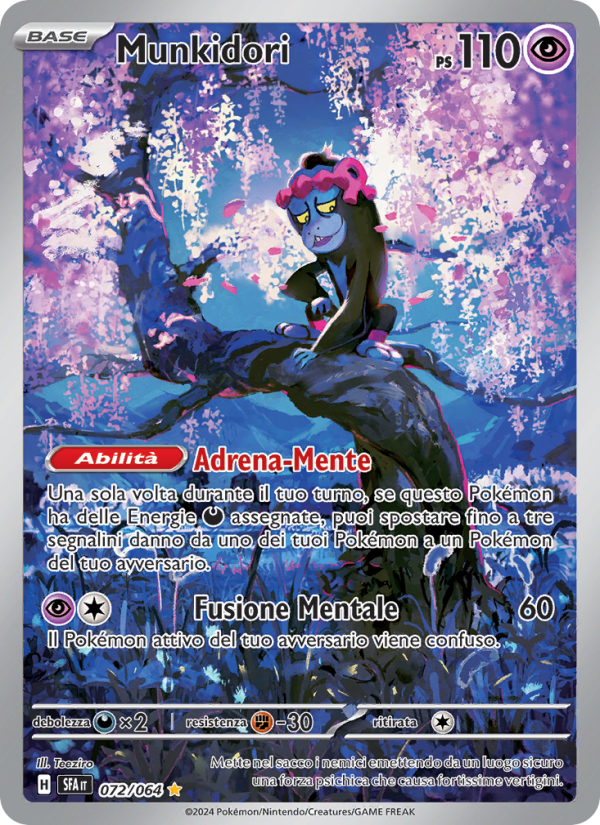 Munkidori 072/99 — Shrouded Fable (Italian Pokémon TCG card)