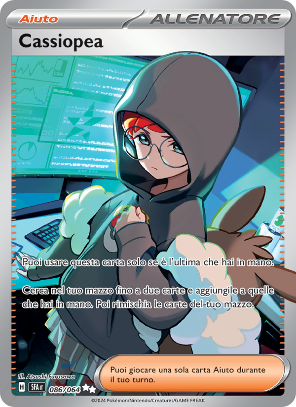 Cassiopea 086/99 — Shrouded Fable (Italian Pokémon TCG card)