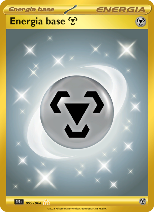 Energia base Metal 099/99 — Shrouded Fable (Italian Pokémon TCG card)