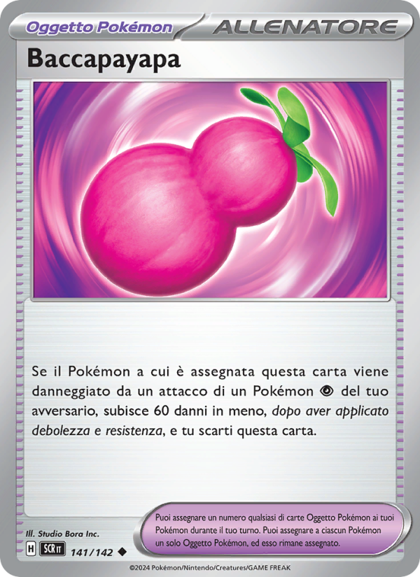 Baccapayapa 141/175 — Stellar Crown (Italian Pokémon TCG card)