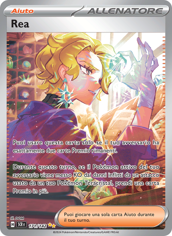 Rea 171/175 — Stellar Crown (Italian Pokémon TCG card)