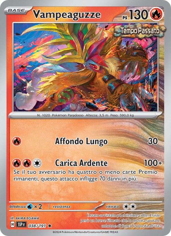 Vampeaguzze 038/252 — Surging Sparks (Italian Pokémon TCG card)