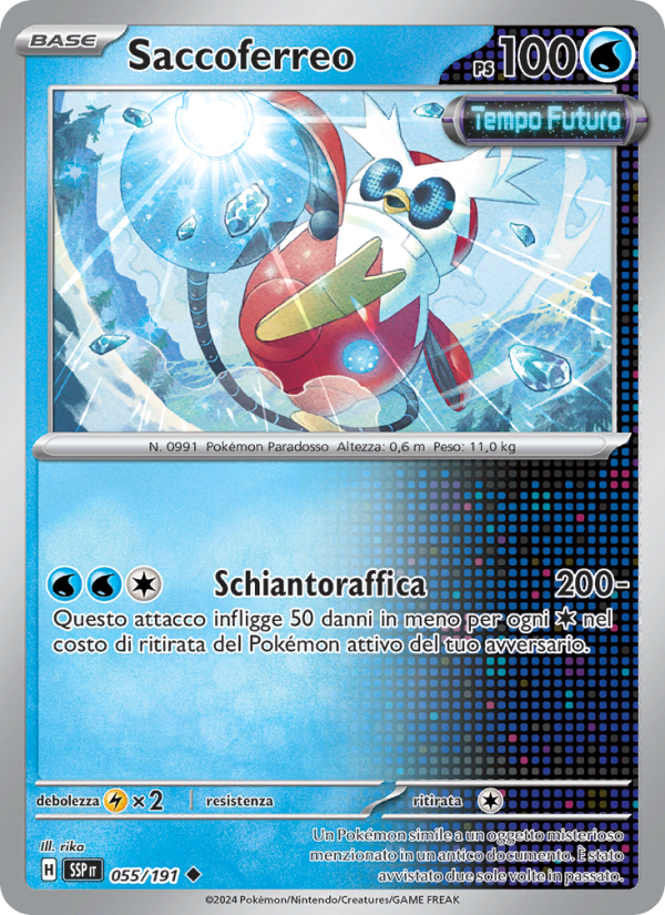 Saccoferreo 055/252 — Surging Sparks (Italian Pokémon TCG card)