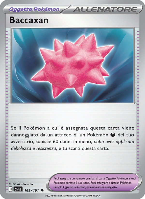 Baccaxan 168/252 — Surging Sparks (Italian Pokémon TCG card)