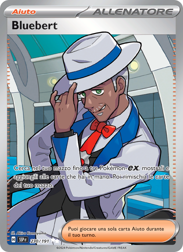 Bluebert 230/252 — Surging Sparks (Italian Pokémon TCG card)
