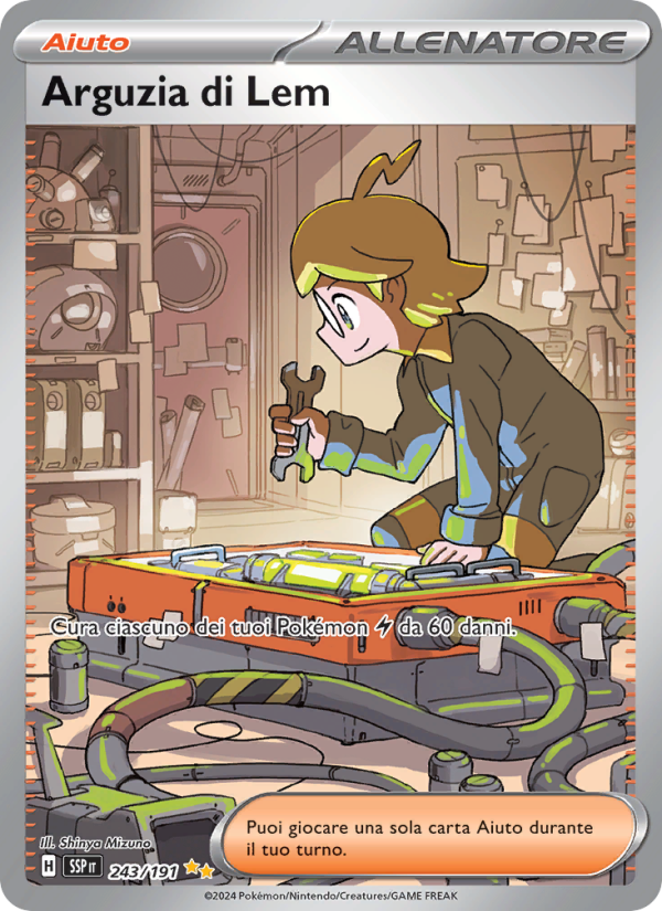 Arguzia di Lem 243/252 — Surging Sparks (Italian Pokémon TCG card)