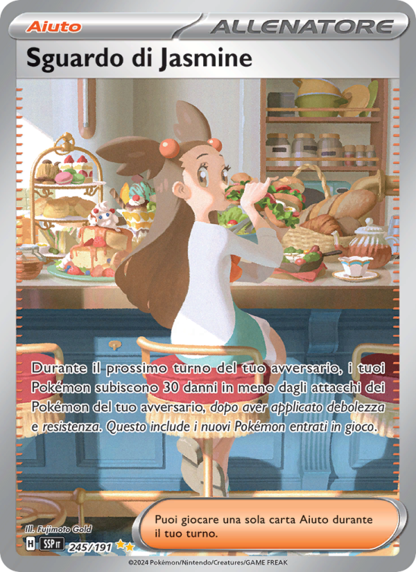 Sguardo di Jasmine 245/252 — Surging Sparks (Italian Pokémon TCG card)