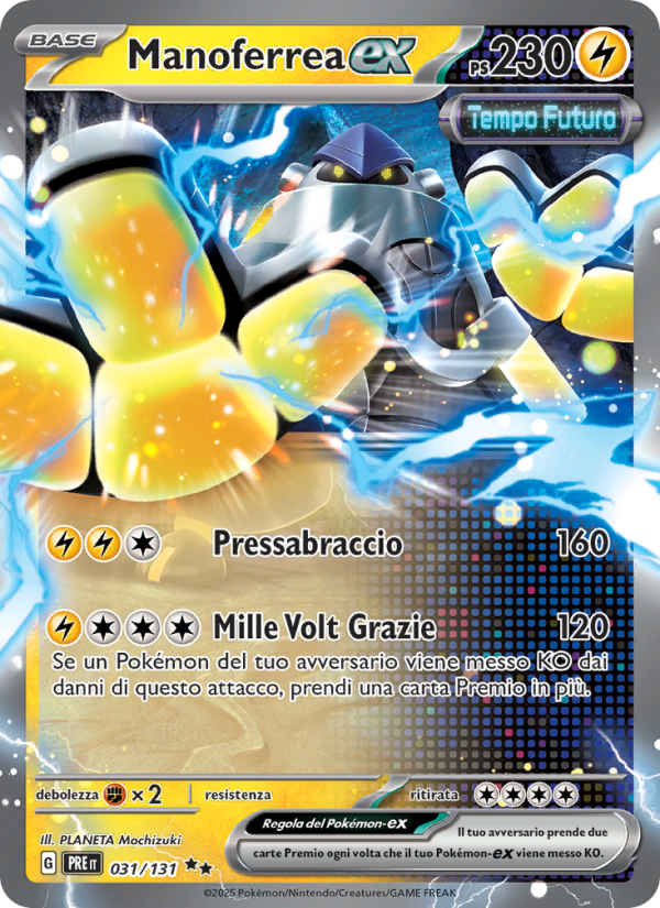 Manoferrea-ex 031/180 — Prismatic Evolutions (Italian Pokémon TCG card)