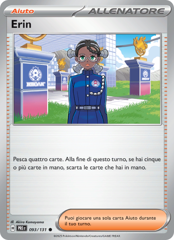 Erin 093/180 — Prismatic Evolutions (Italian Pokémon TCG card)