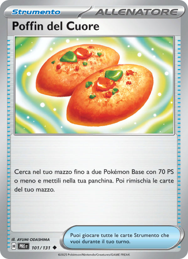 Poffin del Cuore 101/180 — Prismatic Evolutions (Italian Pokémon TCG card)
