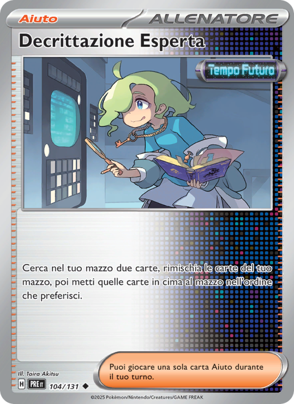 Decrittazione Esperta 104/180 — Prismatic Evolutions (Italian Pokémon TCG card)