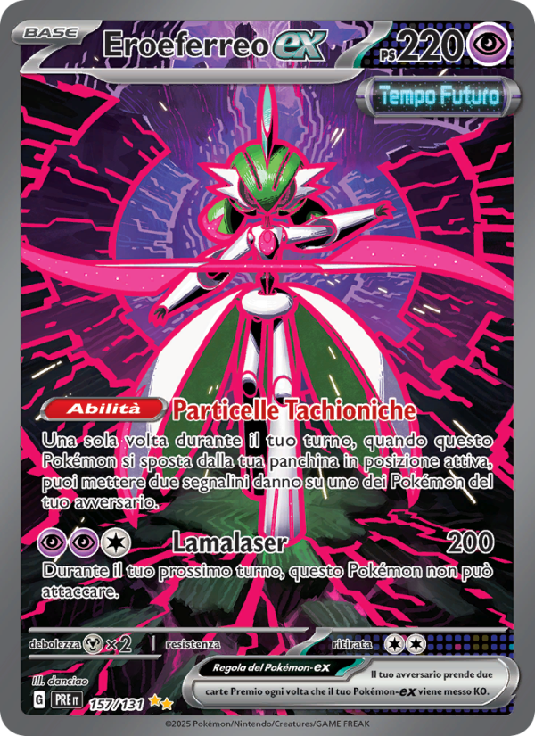 Eroeferreo-ex 157/180 — Prismatic Evolutions (Italian Pokémon TCG card)