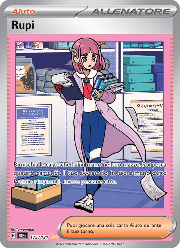 Rupi 175/180 — Prismatic Evolutions (Italian Pokémon TCG card)