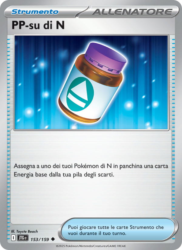 PP-su di N 153/190 — Journey Together (Italian Pokémon TCG card)