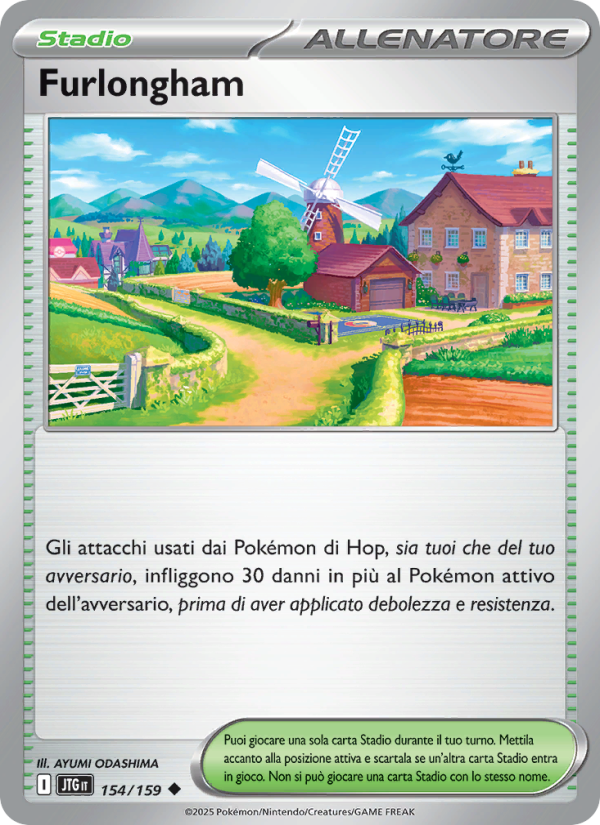 Furlongham 154/190 — Journey Together (Italian Pokémon TCG card)