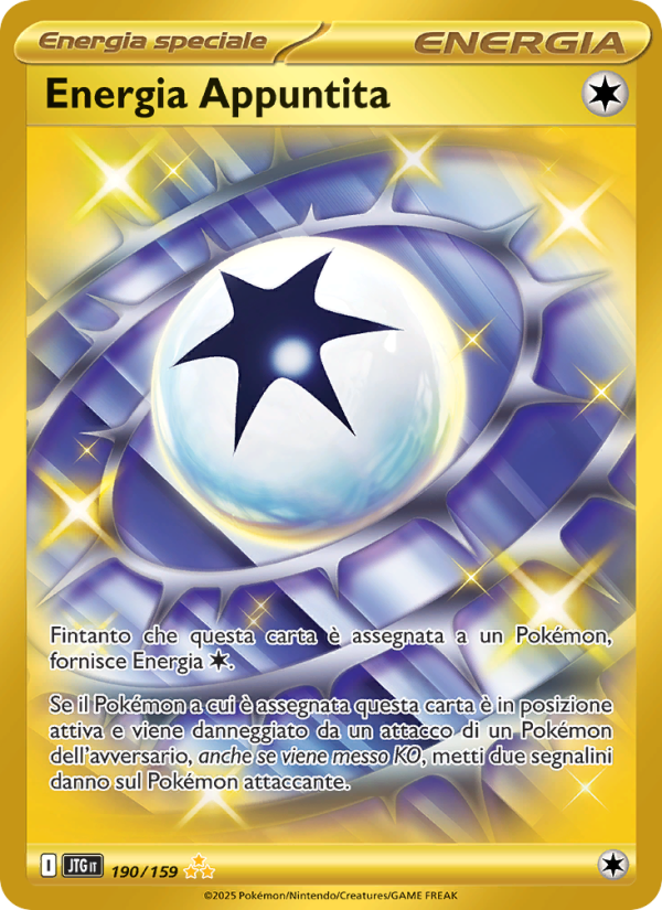 Energia Appuntita 190/190 — Journey Together (Italian Pokémon TCG card)