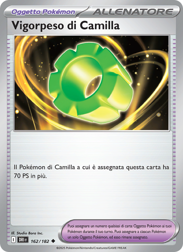 Vigorpeso di Camilla 162/244 — Destined Rivals (Italian Pokémon TCG card)