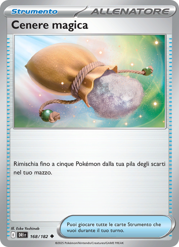 Cenere magica 168/244 — Destined Rivals (Italian Pokémon TCG card)