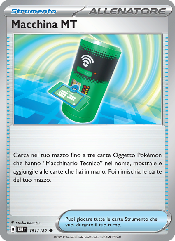 Macchina MT 181/244 — Destined Rivals (Italian Pokémon TCG card)