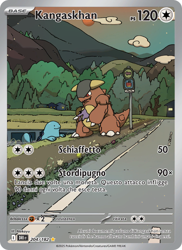 Kangaskhan 204/244 — Destined Rivals (Italian Pokémon TCG card)