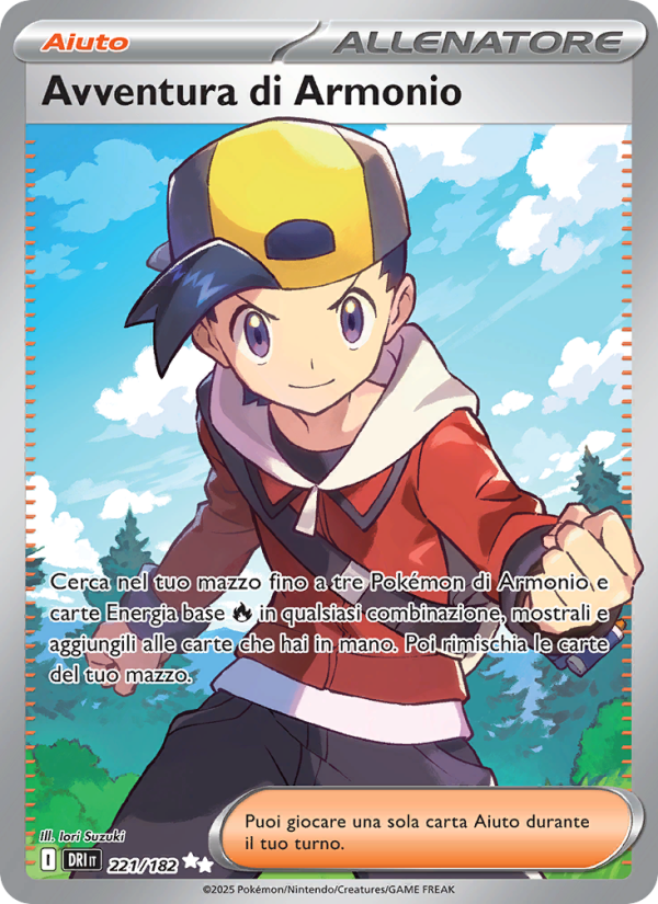 Avventura di Armonio 221/244 — Destined Rivals (Italian Pokémon TCG card)