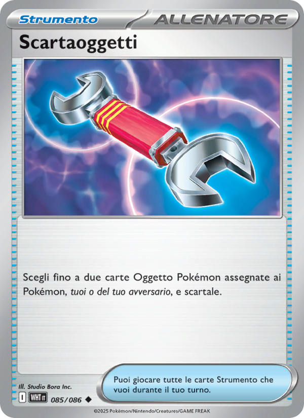 Scartaoggetti 085/173 — Fuoco Bianco (Italian Pokémon TCG card)