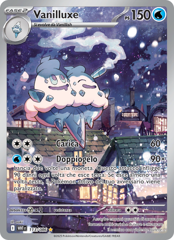 Vanilluxe 113/173 — Fuoco Bianco (Italian Pokémon TCG card)