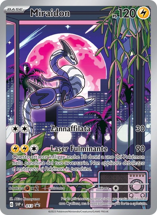 Miraidon 013/192 — SVP Black Star Promos (Italian Pokémon TCG card)