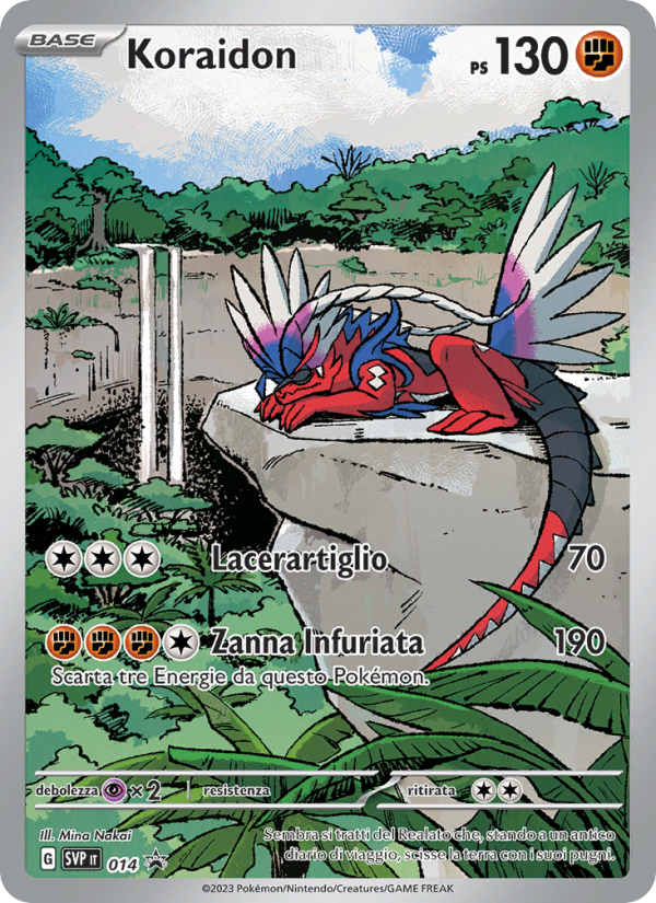 Koraidon 014/192 — SVP Black Star Promos (Italian Pokémon TCG card)