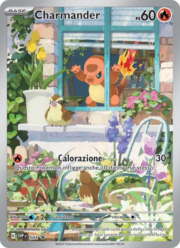 Charmander 044/192 — SVP Black Star Promos (Italian Pokémon TCG card)
