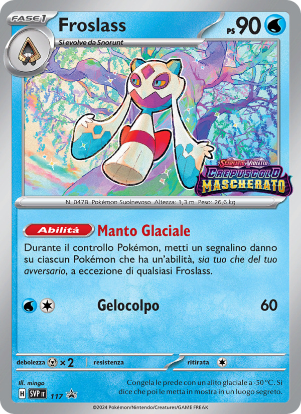 Froslass 117/192 — SVP Black Star Promos (Italian Pokémon TCG card)