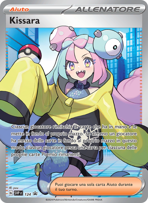 Kissara 124/192 — SVP Black Star Promos (Italian Pokémon TCG card)