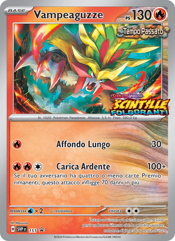 Vampeaguzze 151/192 — SVP Black Star Promos (Italian Pokémon TCG card)