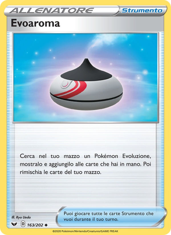 Evoaroma 163/216 — Sword & Shield (Italian Pokémon TCG card)