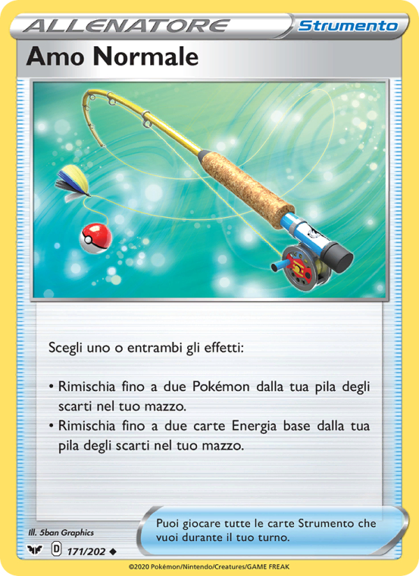 Amo Normale 171/216 — Sword & Shield (Italian Pokémon TCG card)