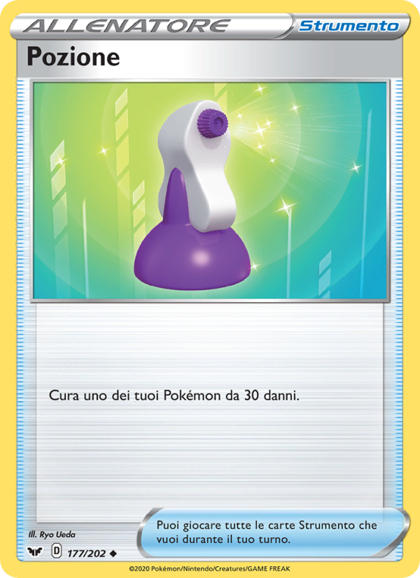 Pozione 177/216 — Sword & Shield (Italian Pokémon TCG card)