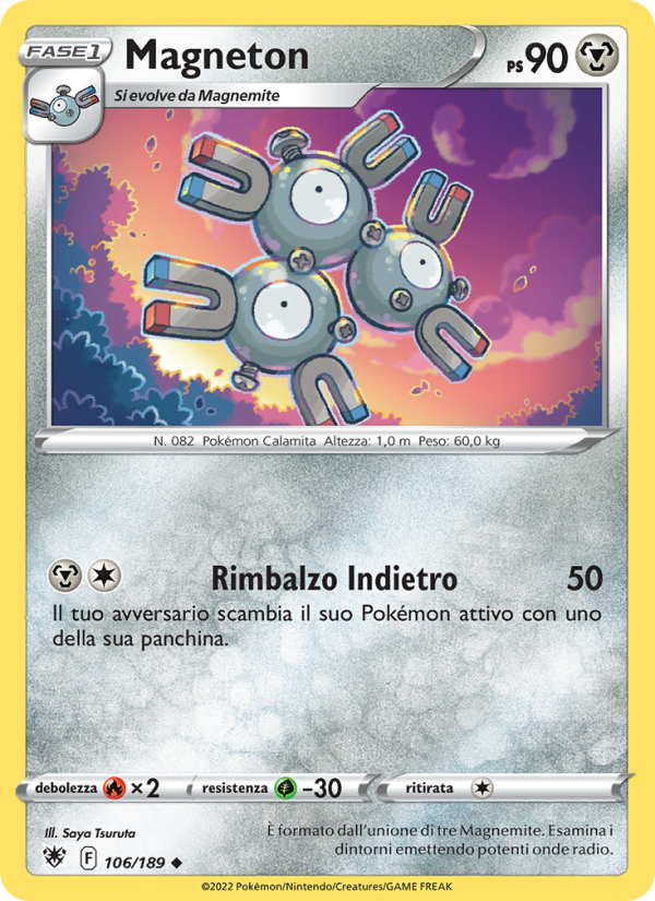 Magneton 106/246 — Astral Radiance (Italian Pokémon TCG card)