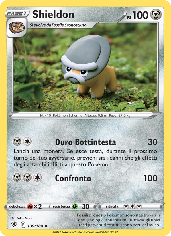 Shieldon 109/246 — Astral Radiance (Italian Pokémon TCG card)