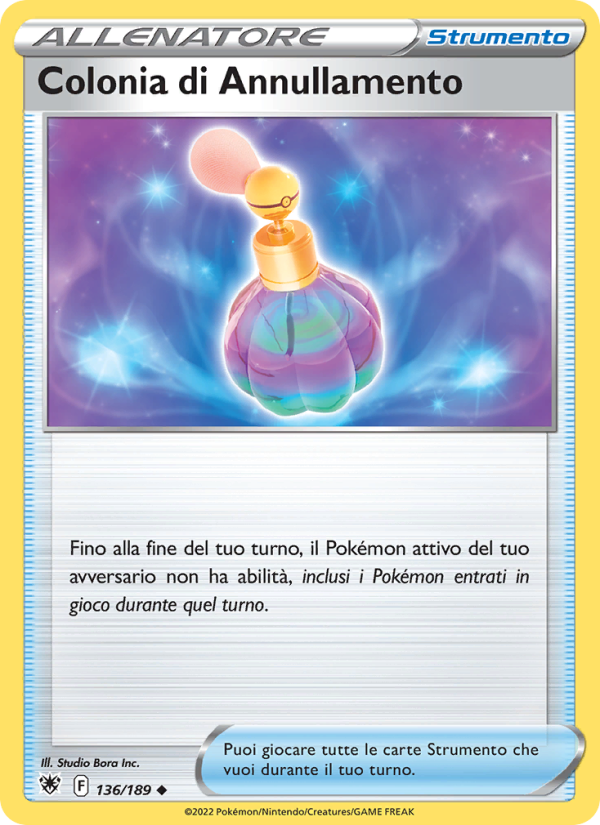 Colonia di Annullamento 136/246 — Astral Radiance (Italian Pokémon TCG card)