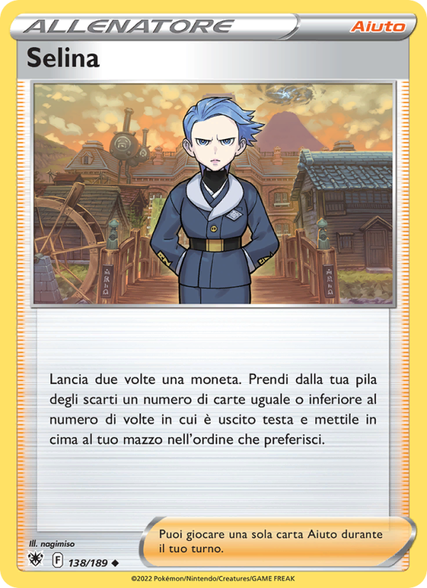 Selina 138/246 — Astral Radiance (Italian Pokémon TCG card)