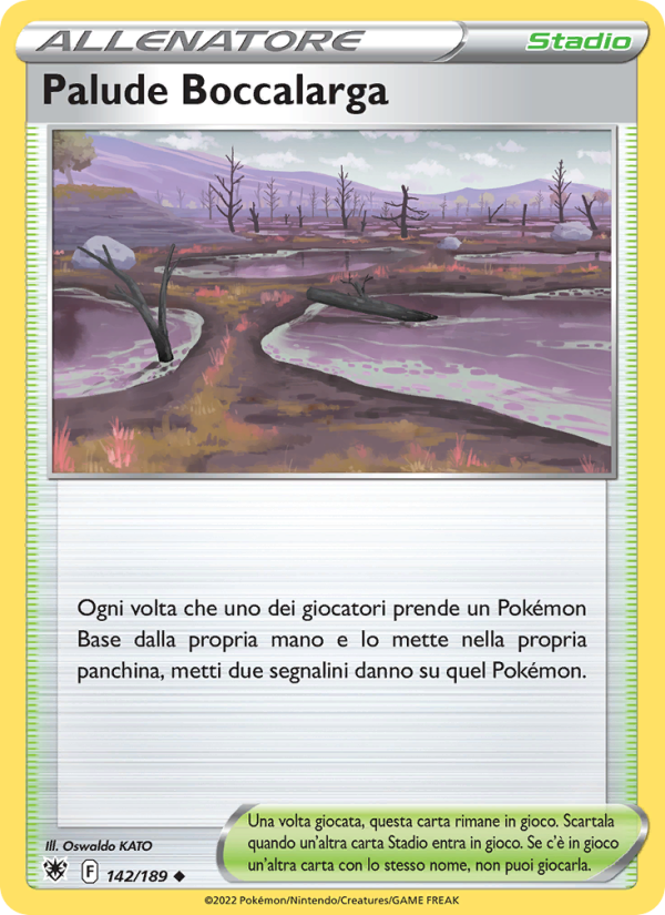 Palude Boccalarga 142/246 — Astral Radiance (Italian Pokémon TCG card)