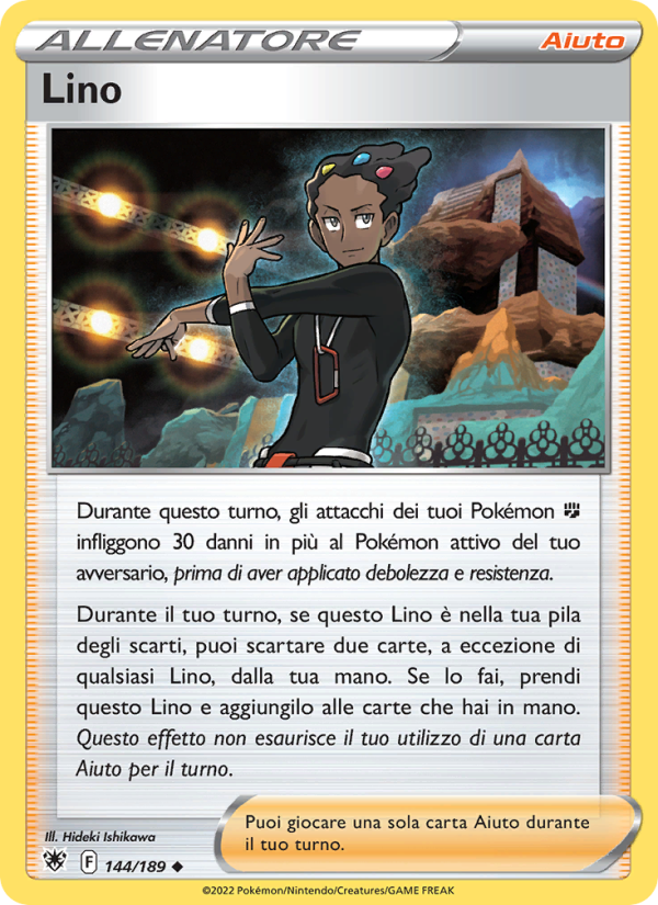 Lino 144/246 — Astral Radiance (Italian Pokémon TCG card)