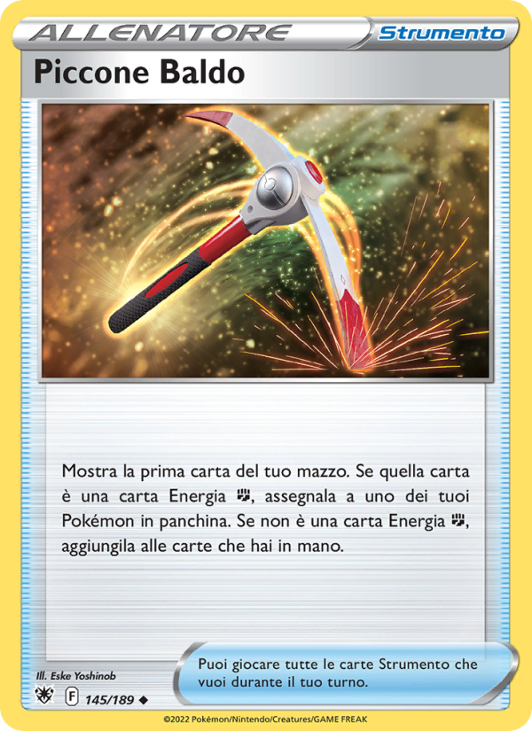 Piccone Baldo 145/246 — Astral Radiance (Italian Pokémon TCG card)