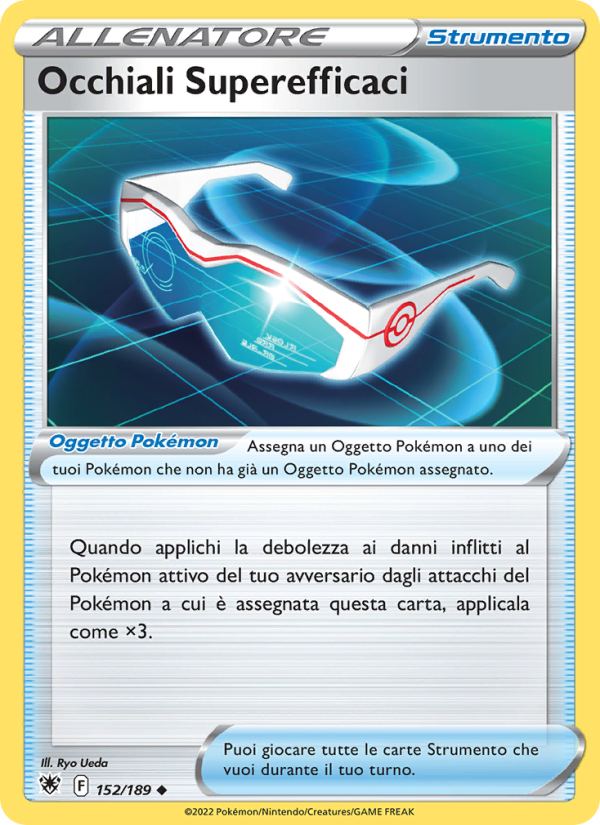 Occhiali Superefficaci 152/246 — Astral Radiance (Italian Pokémon TCG card)