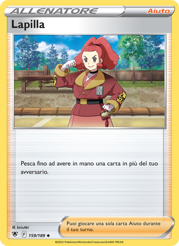 Lapilla 159/246 — Astral Radiance (Italian Pokémon TCG card)